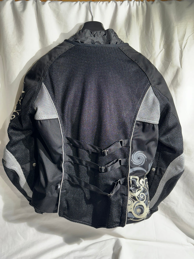 Joe Rocket Black and Silver XL women’s Jacket w/ liner