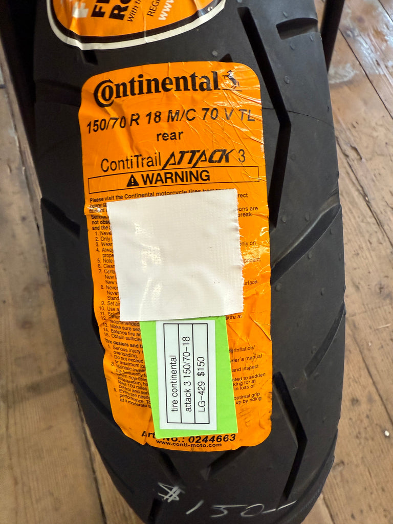Continental Conti Trail Attack 3 Rear Motorcycle Tire