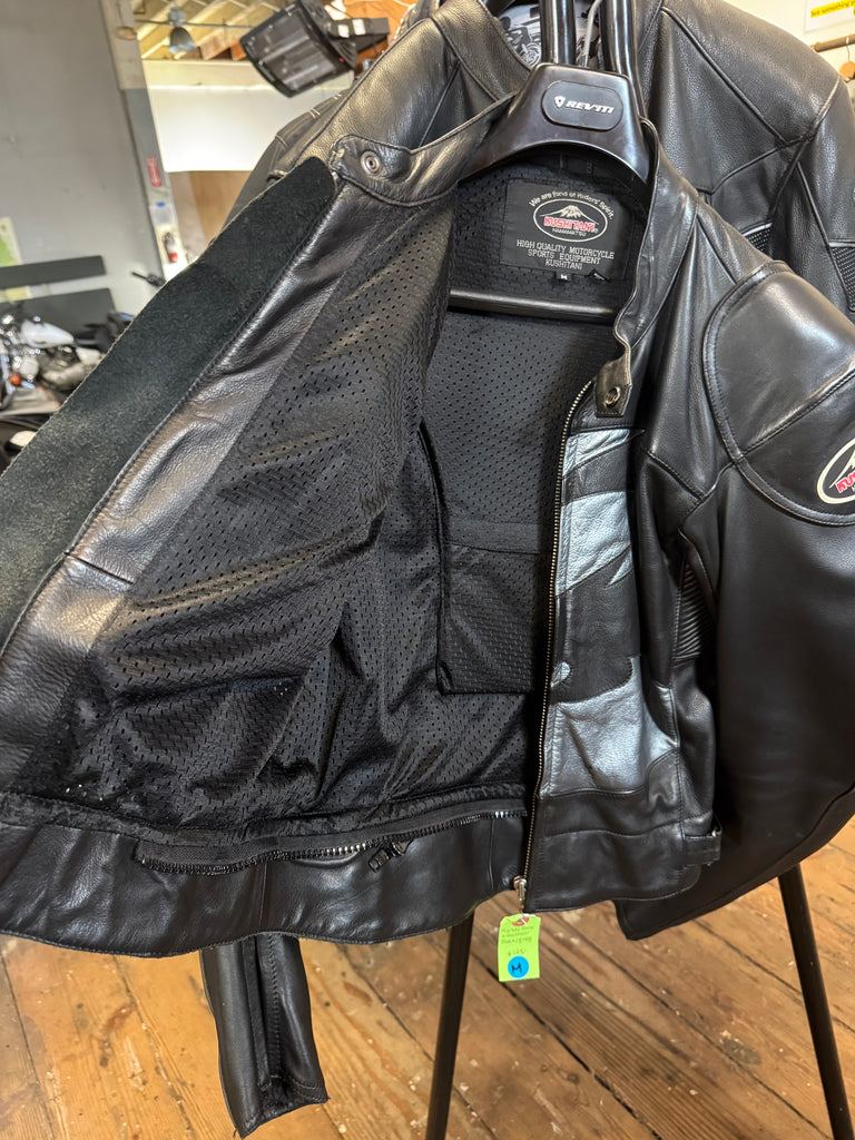 Medium Kushitani Black women’s leather jacket