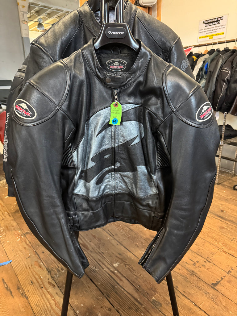 Medium Kushitani Black women’s leather jacket