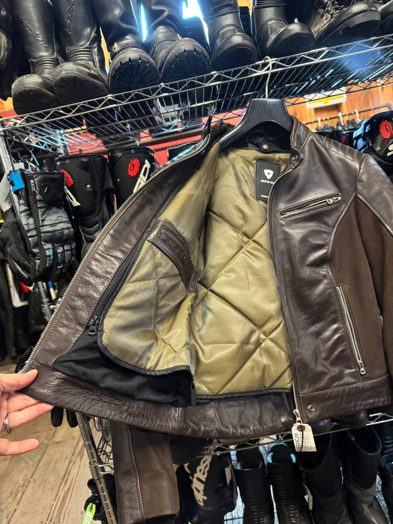 Women’s Rev’ It Brown leather Jacket