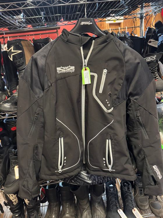 Speed and Strength Women’s Black textile jacket