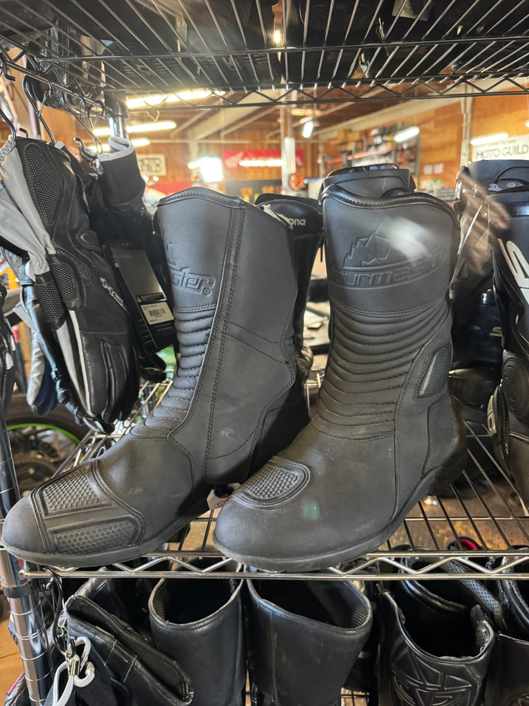 Tourmaster black textile boots