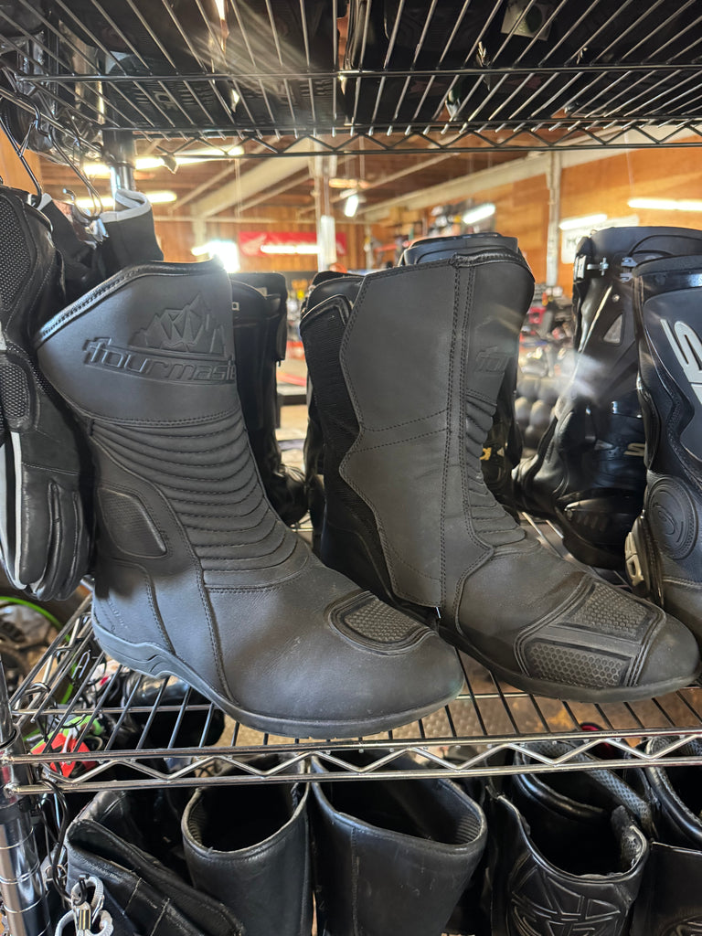 Tourmaster black textile boots